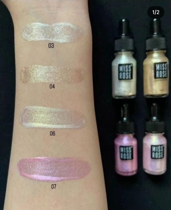 1 Piece Miss Rose High Beam Liquid Highlighter - Image 4