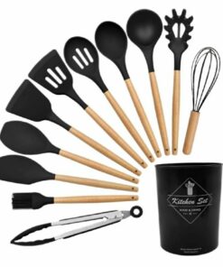 12 Pcs Silicone Cooking Utensils Kitchen Utensil Set
