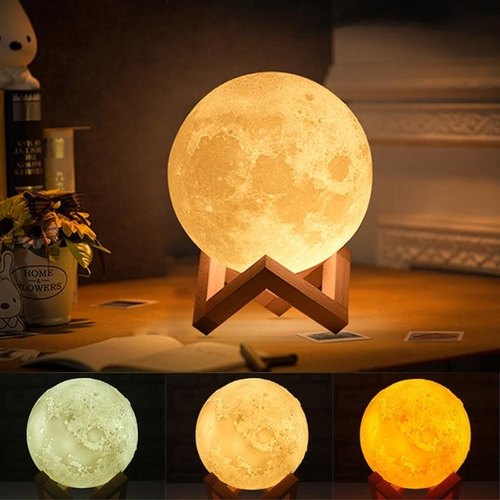 16 In 1 High Quality Led Moon Light Lamp With Stand - Image 6