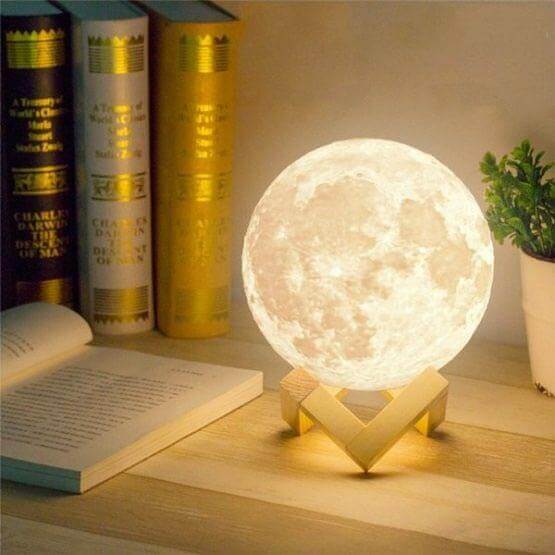 16 In 1 High Quality Led Moon Light Lamp With Stand - Image 2