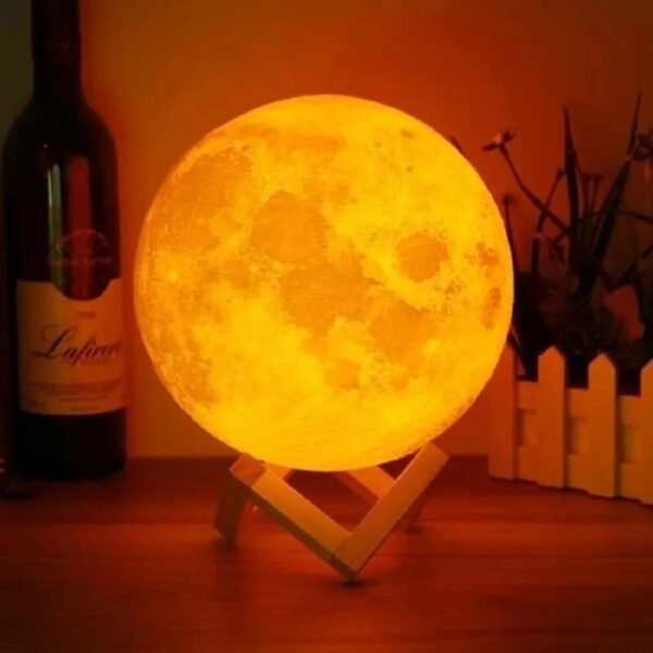 16 In 1 High Quality Led Moon Light Lamp With Stand - Image 3