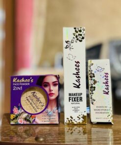 3 In 1 Kashee’s Deal, Foundation, Compact Powder, & Fixer