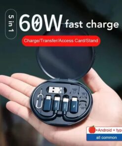 5 In 1 ) Data Cable Set All Solutions In One