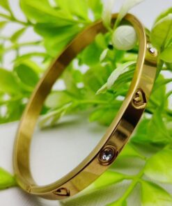 Adjustable Cartier Heart Charm Bracelet