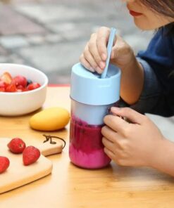 Crusher Juicer – Mug Shaped Portable Blender With Straw