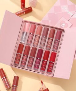 DRAGON RANEE 12-Color Matte Lip Gloss Set