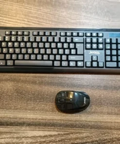 Jedel Wireless Keyboard Mouse Combo Ws-1100