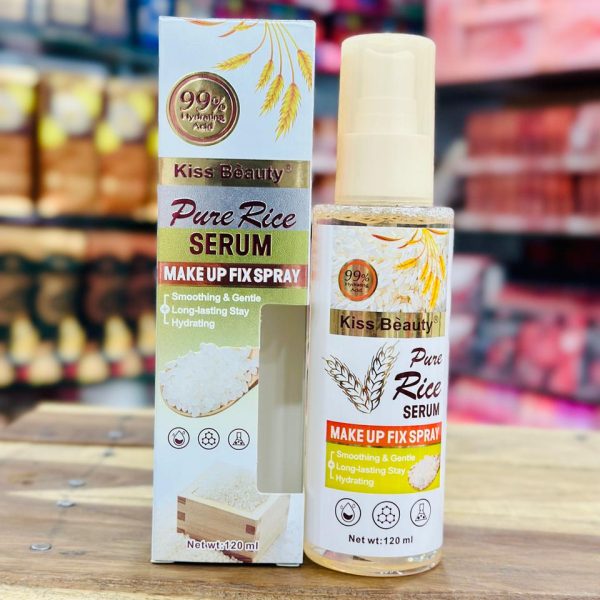 Kiss Beauty Pure Rice Serum Makeup Fix Spray - Image 3