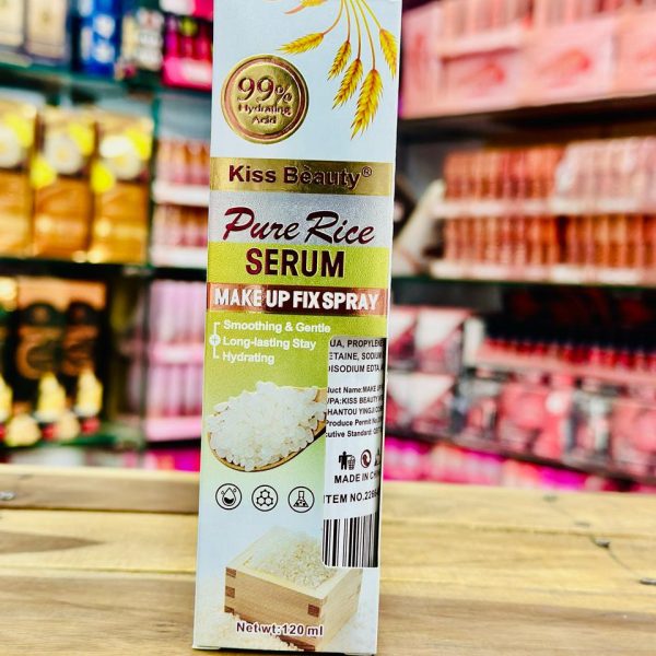 Kiss Beauty Pure Rice Serum Makeup Fix Spray - Image 5