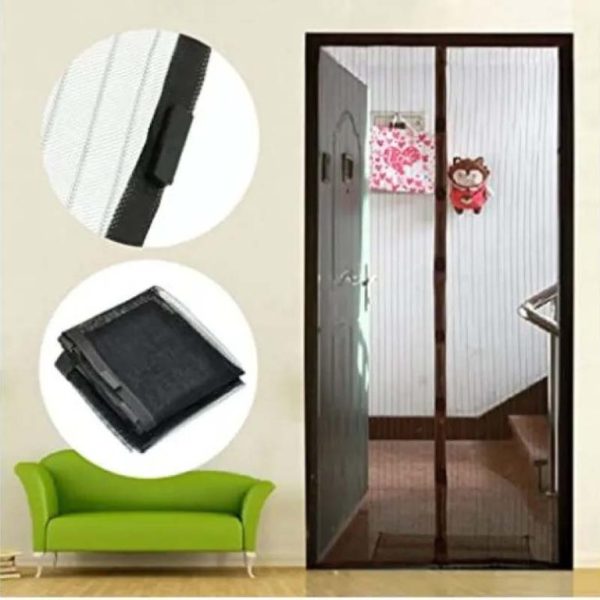 magic-mesh-deluxe-hands-free-magnetic-screen-door-mesh-curtain-keeps-bugs-out-2 - 1