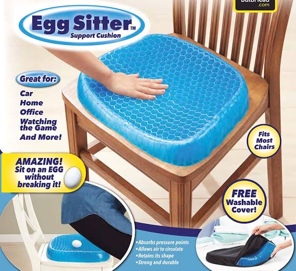 Non Slip Egg Sitter Gel Seat Cushion Soft Sitting - Image 2